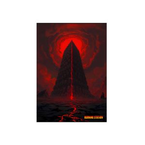 Voices of the Forsaken  – Burning Station Rock/Metal Wall Art